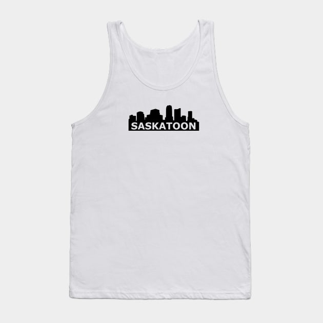 Saskatoon Skyline Tank Top by gulden